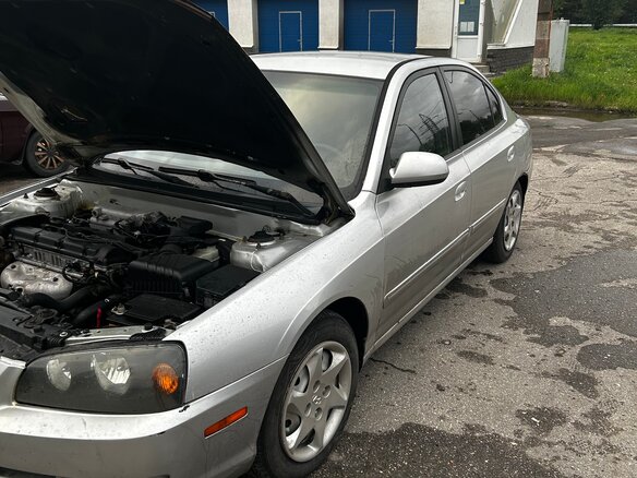 2003 Hyundai Elantra III (XD2) Рестайлинг, серый, 280000 рублей - вид 7