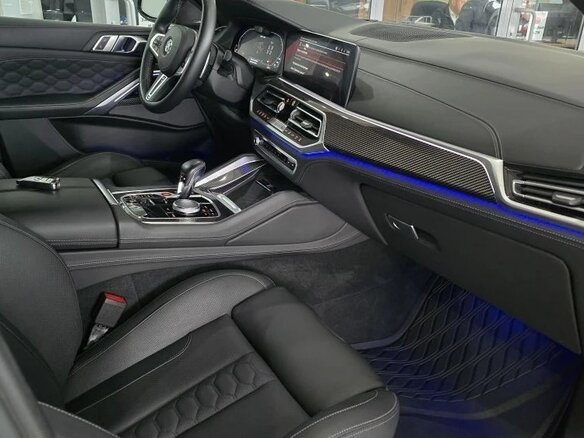 2022 BMW X6 M Competition III (F96), чёрный - вид 18
