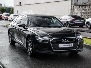 2020 Audi A6 40 TFSI V (C8), чёрный, 2805777 рублей, вид 5
