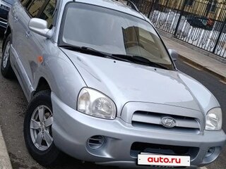 2008 Hyundai Santa Fe Classic Classic, серебристый, 540000 рублей, вид 2