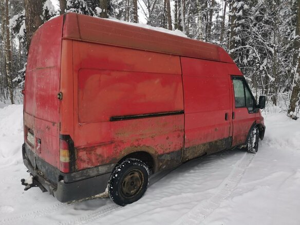 2004 Ford Transit, красный, 330000 рублей - вид 6