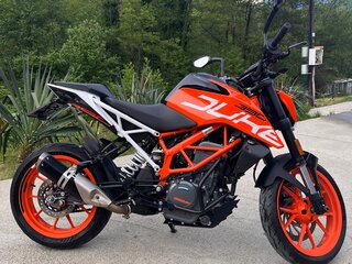 2020 KTM 390 Duke, оранжевый, 490000 рублей, вид 2