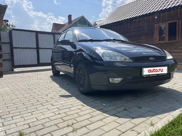 2004 Ford Focus I Рестайлинг, синий, 300000 рублей - вид 2