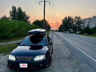 2006 Kia Spectra I Рестайлинг 2, чёрный, 444444 рублей, вид 5