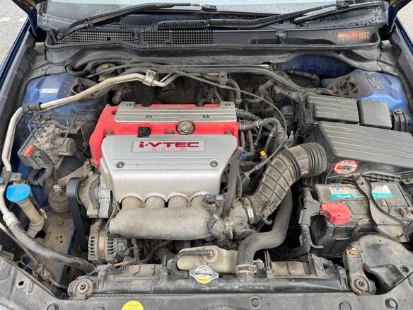 2003 Honda Accord Euro R VII, синий, 950000 рублей - вид 9