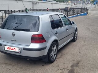 2001 Volkswagen Golf IV, серебристый, 630000 рублей, вид 4
