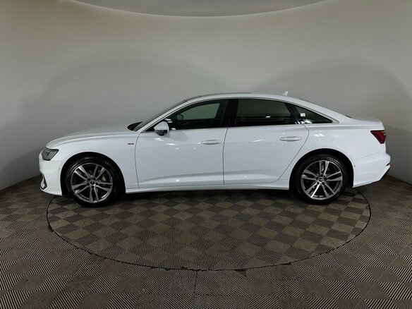 2021 Audi A6 40 TDI V (C8), белый - вид 4