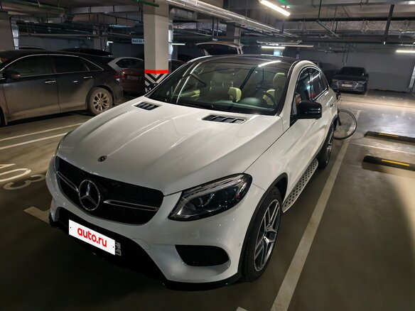 2018 Mercedes-Benz GLE Coupe 350 d I (C292), белый, 4990000 рублей - вид 2