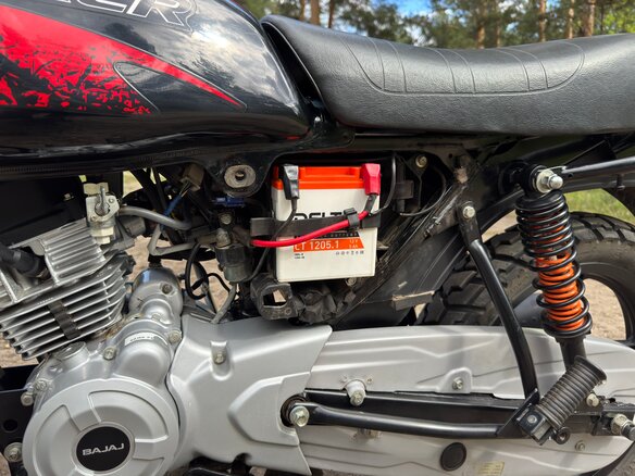 2016 Bajaj Boxer BM 150X, чёрный, 100000 рублей - вид 8