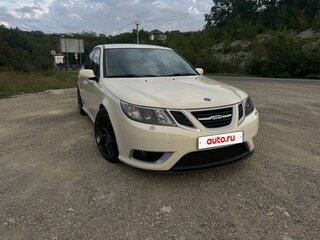 2009 Saab 9-3 II Рестайлинг, белый, 1050000 рублей, вид 1