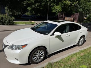 2012 Lexus ES 300h VI, белый, 2400000 рублей, вид 4