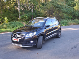 2009 Volkswagen Tiguan I, чёрный, 1200000 рублей, вид 1