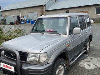 2001 Hyundai Galloper II, серебристый, 350000 рублей, вид 2