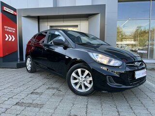 2014 Hyundai Solaris I, чёрный, 780000 рублей, вид 1