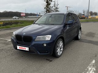 2012 BMW X3 30d xDrive II (F25), синий, 1750000 рублей, вид 1