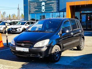 2008 Hyundai Getz I Рестайлинг, чёрный, 355011 рублей, вид 1