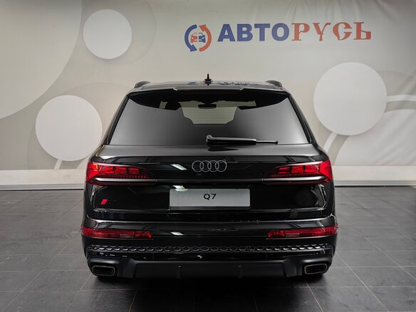 2024 Audi Q7 50 TDI II (4M) Рестайлинг 2, чёрный - вид 8