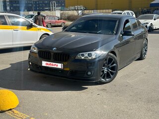 2013 BMW 5 серии 520i VI (F10/F11/F07) Рестайлинг, чёрный, 1800000 рублей, вид 1