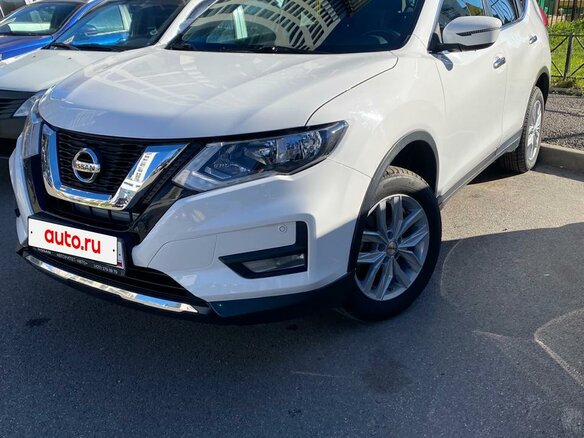 2021 Nissan X-Trail III Рестайлинг, белый - вид 2