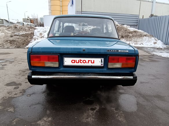 2007 Lada (ВАЗ) 2107, синий, 229000 рублей - вид 6