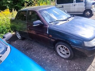 2006 Lada (ВАЗ) 2110, зелёный, 95000 рублей, вид 2
