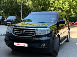 2011 Honda Pilot II Рестайлинг, чёрный, 1550000 рублей, вид 1