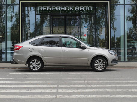 2022 Lada (ВАЗ) Granta I Рестайлинг, серый, 700000 рублей, вид 4