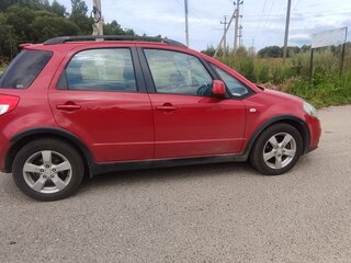 2010 Suzuki SX4 I (Classic) Рестайлинг, красный, 673000 рублей, вид 3