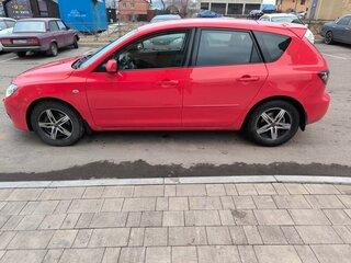 2008 Mazda 3 I (BK) Рестайлинг, красный, 625000 рублей, вид 5