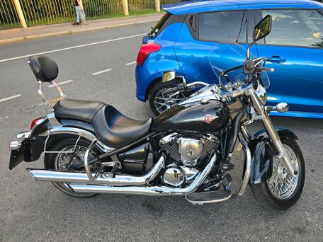2013 Kawasaki VN900 Vulcan, чёрный, 650000 рублей, вид 5