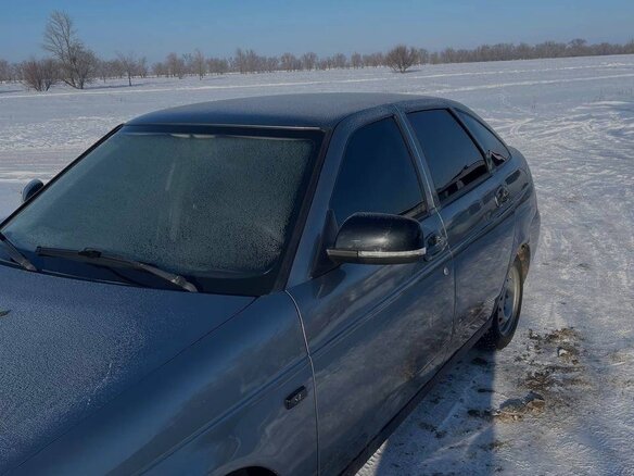 2008 Lada (ВАЗ) Priora I, серый, 280000 рублей - вид 8