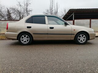 2004 Hyundai Accent ТагАЗ II, жёлтый, 450000 рублей, вид 3