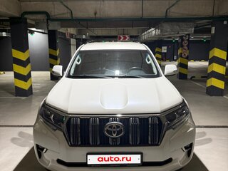 2019 Toyota Land Cruiser Prado 150 Series Рестайлинг 2, белый, 6150000 рублей, вид 2