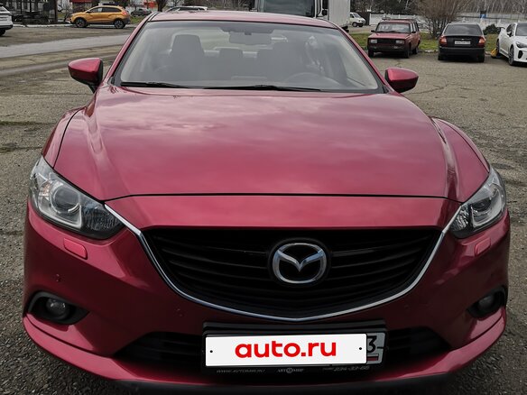 2015 Mazda 6 III (GJ) Рестайлинг, красный, 1690000 рублей