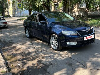 2016 Skoda Rapid I, синий, 1380000 рублей, вид 2