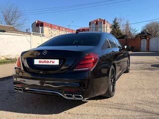 2016 Mercedes-Benz S-Класс 350 CDI BlueTEC Long 9G-TRONIC VI (W222, C217), чёрный, 3800000 рублей, вид 3