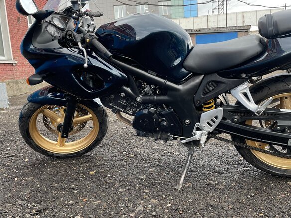 1998 Suzuki SV 400, синий, 300000 рублей - вид 4