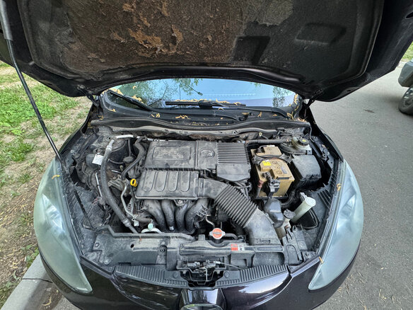 2011 Mazda 2 II Рестайлинг (DE2), фиолетовый, 800000 рублей - вид 13