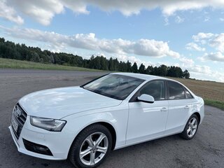 2013 Audi A4 IV (B8) Рестайлинг, белый, 1250000 рублей, вид 2