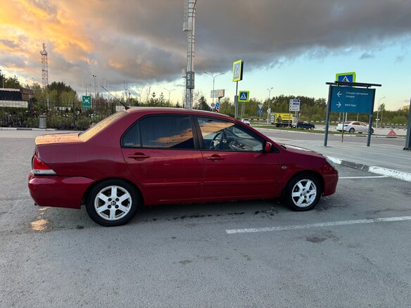 2005 Mitsubishi Lancer IX Рестайлинг, красный, 250000 рублей - вид 3