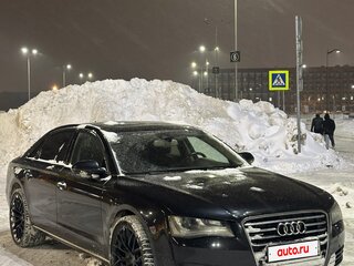 2012 Audi A8 Long III (D4), чёрный, 1699999 рублей, вид 2