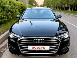 2021 Audi A6 45 TFSI V (C8), чёрный, 4350000 рублей, вид 2