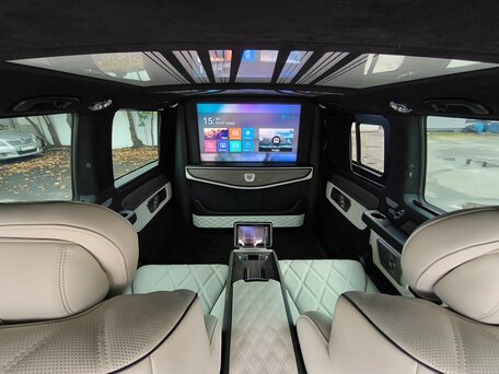 2025 Mercedes-Benz V-Класс Extra Long 300 экстра длинный III (W447) Рестайлинг 2, чёрный, 12800000 рублей, вид 2