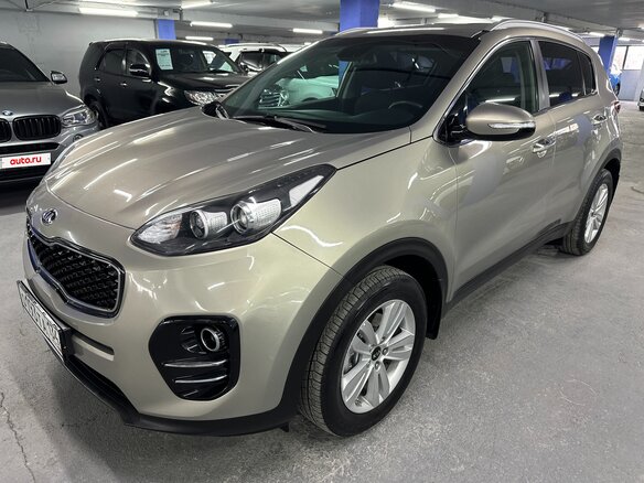 2016 Kia Sportage IV, серебристый, 1559000 рублей