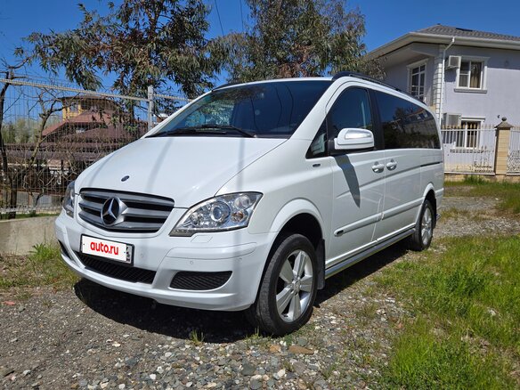 2013 Mercedes-Benz Viano Long L2 I (W639) Рестайлинг, белый, 2650000 рублей - вид 6