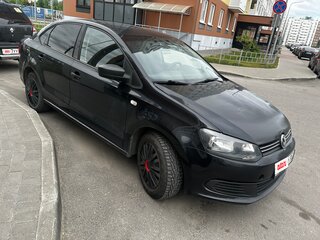 2010 Volkswagen Polo V, чёрный, 455000 рублей, вид 2