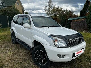 2008 Toyota Land Cruiser Prado 4-speed 120 Series Рестайлинг, белый, 1960000 рублей, вид 3