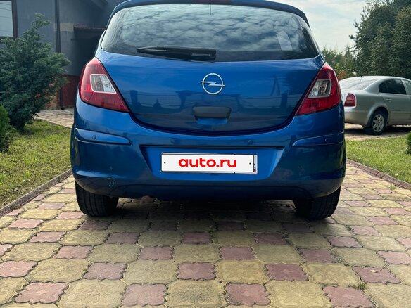 2008 Opel Corsa D, синий, 330000 рублей - вид 5