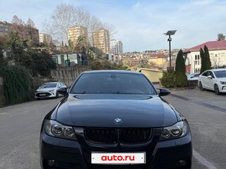 2008 BMW 3 серии 325i V (E90/E91/E92/E93), чёрный, 1030000 рублей, вид 2