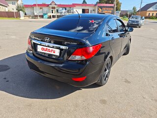 2012 Hyundai Solaris I, чёрный, 650000 рублей, вид 2